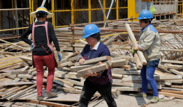 韩国建筑工地干活视频,高效作业与安全施工的生动写照